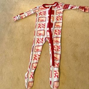 Kickee Pants 9-12m Ruffle Footie.